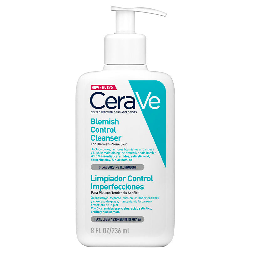 CERAVE LIMPIADOR CONTROL IMPERFECCIONES 1 ENVASE 236 ML